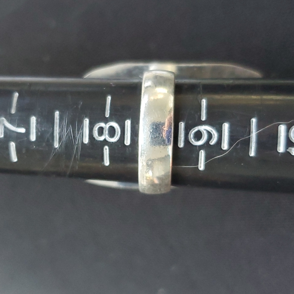 **$15 Sale** New Purple Stripes Agate 925 Silver Ring. - Picture 10 of 10
